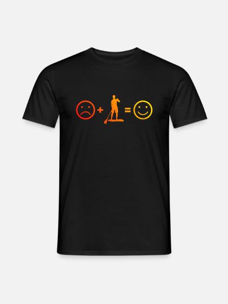 Standup Paddling Standup Paddleboard Standup Paddle - Men's T-Shirt - black