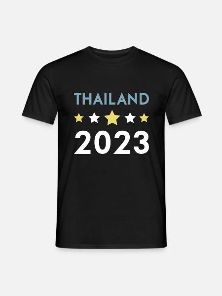Thailand 2023 Krona - Men's T-Shirt - black