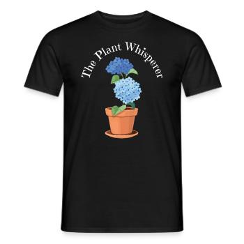Gartenarbeit Der Pflanzenflüsterer - Männer T-Shirt - Schwarz - Vorne - AI Model Male 178 light (178cm)