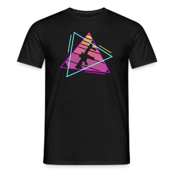Retro Vintage Classic Gunsmith Gunsmithing - Männer T-Shirt - Schwarz - Vorne - AI Model Male 178 light (178cm)