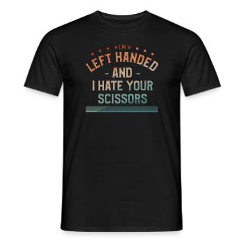 Ich gehe nirgendwo ohne meinen Zweibein-Kojoten - Männer T-Shirt - Schwarz - Vorne - AI Model Male 178 light (178cm)
