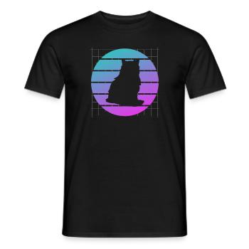 Ich gehe nirgendwo ohne meinen Zweibein-Kojoten - Männer T-Shirt - Schwarz - Vorne - AI Model Male 178 light (178cm)