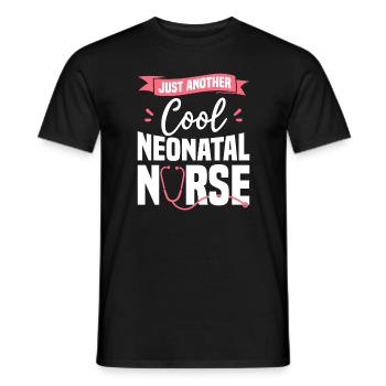 Nur eine weitere coole neonatale Krankenschwester NICU Krankenschwestern RN - Männer T-Shirt - Schwarz - Vorne - AI Model Male 178 light (178cm)