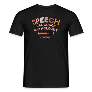 Sprachpathologe SLPA wird geladen - Männer T-Shirt - Schwarz - Vorne - AI Model Male 178 light (178cm)