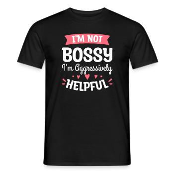 Ich bin die verrückte Reha-Krankenschwester, die dich vor RN gewarnt hat - Männer T-Shirt - Schwarz - Vorne - AI Model Male 178 light (178cm)