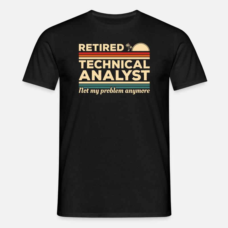This Technical Analyst Needs Wine - Men's T-Shirt - black