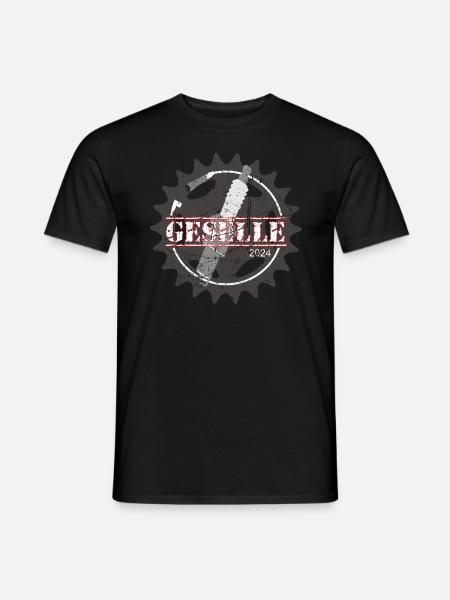 Zweiradmechaniker 2024 - Männer T-Shirt - Schwarz