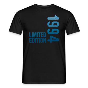 Limited Edition 1994 - Geburtstagsdesign - Männer T-Shirt - Schwarz - Vorne - AI Model Male 178 light (178cm)