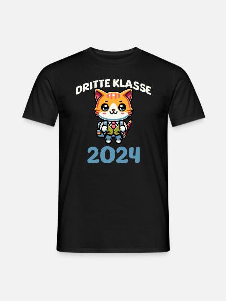 Third class 2024 - Men's T-Shirt - black