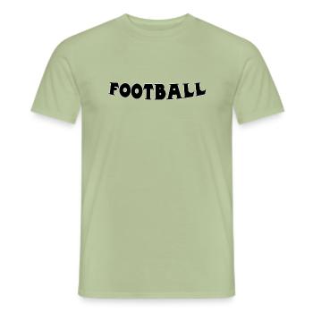 Football - T-shirt homme - vert sauge - Devant - AI Model Male 178 light (178cm)
