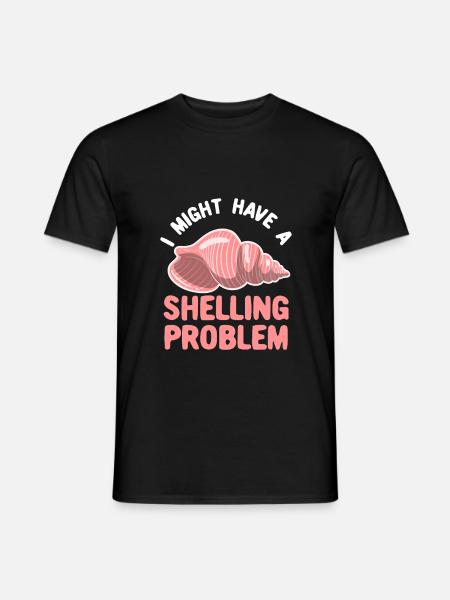 Problem med afskalning af opsamler - Mænd T-shirt - sort
