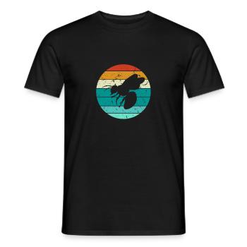 Beekeeping funny honey bee beekeeper beekeeper - Men's T-Shirt - black - Front - AI Model Male 178 light (178cm)