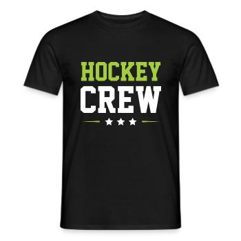 Équipe de hockey - T-shirt homme - noir - Devant - AI Model Male 178 light (178cm)