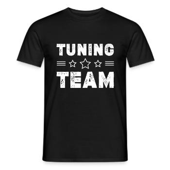 Équipe de tuning - T-shirt homme - noir - Devant - AI Model Male 178 light (178cm)