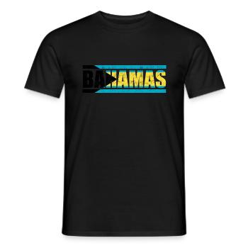 Bahamas - T-shirt homme - noir - Devant - AI Model Male 178 light (178cm)