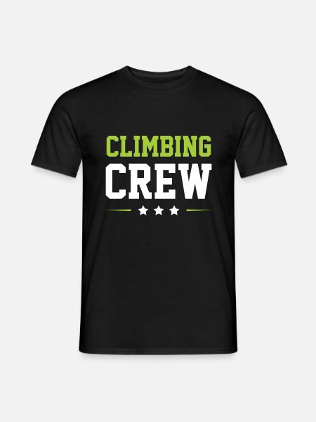 Climbing Crew - Men's T-Shirt - black