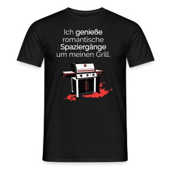 Grillen Grillen Grillen Grillen Grillsaison - Männer T-Shirt - Schwarz - Vorne - AI Model Male 178 light (178cm)
