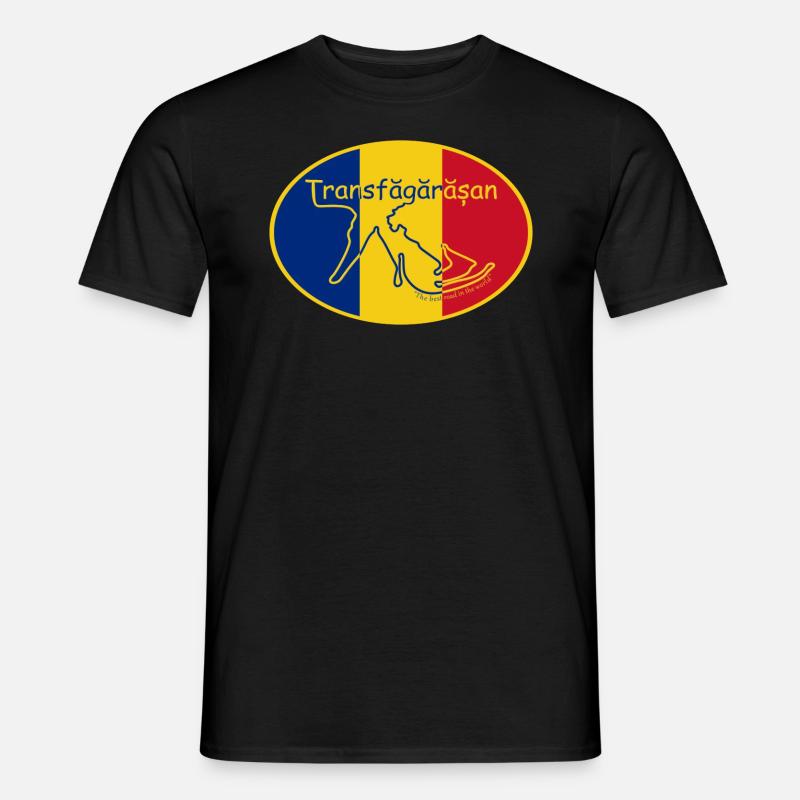 Transfăgărășan4ever - Men’s T-shirt - black