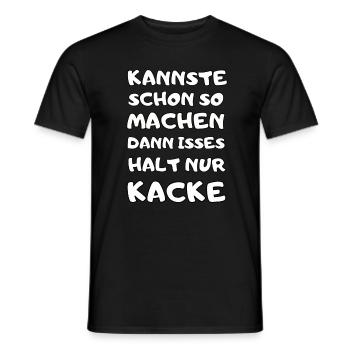 witzige Sprüche Männer Frauen Geburtstagsgeschenk - Männer T-Shirt - Schwarz - Vorne - AI Model Male 178 light (178cm)