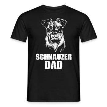Schnauzer dog breed | Dog Dogs Puppy Gifts - Men's T-Shirt - black - Front - AI Model Male 178 light (178cm)
