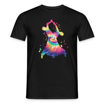 Gesellschaftstanz Wiener Walzer - Männer T-Shirt - Schwarz - Vorne - AI Model Male 178 light (178cm)