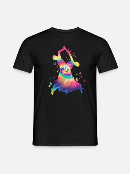 Gesellschaftstanz Wiener Walzer - Männer T-Shirt - Schwarz
