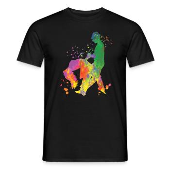 Salsero Und Salsera Salsa-festival - Männer T-Shirt - Schwarz - Vorne - AI Model Male 178 light (178cm)