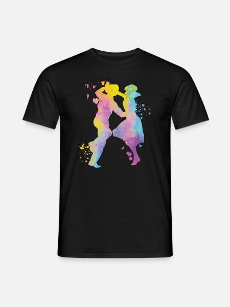 Danse Swing 60s Boogie Woogie - T-shirt homme - noir