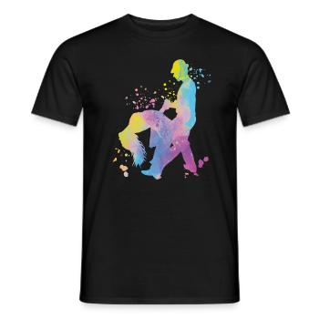Salsero Und Salsera Salsa-festival - Männer T-Shirt - Schwarz - Vorne - AI Model Male 178 light (178cm)