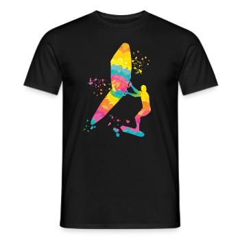 Wing Foil Wingsurfing Man Foil Wing - T-shirt homme - noir - Devant - AI Model Male 178 light (178cm)