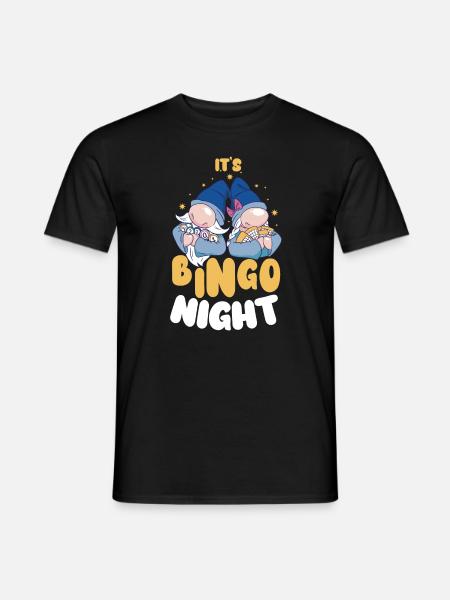 It's bingo night bingo - Men's T-Shirt - black