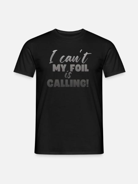 Wing Foil Wingsurfing Foil Wing - Men's T-Shirt - black