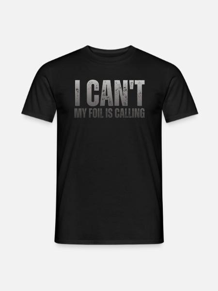 Wing Foil Wingsurfing Foil Wing - Men's T-Shirt - black
