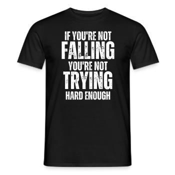 Wing Foil Wingsurfing Foil Wing - Männer T-Shirt - Schwarz - Vorne - AI Model Male 178 light (178cm)