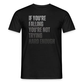 Wing Foil Wingsurfing Foil Wing - Männer T-Shirt - Schwarz - Vorne - AI Model Male 178 light (178cm)