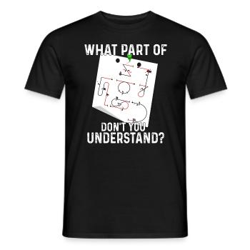 Welcher Teil Der Aresti-kunstflugfiguren - Männer T-Shirt - Schwarz - Vorne - AI Model Male 178 light (178cm)