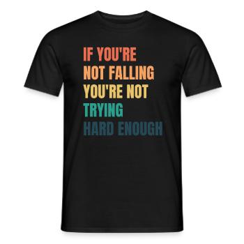 Wing Foil Wingsurf Foil Wing - T-shirt homme - noir - Devant - AI Model Male 178 light (178cm)