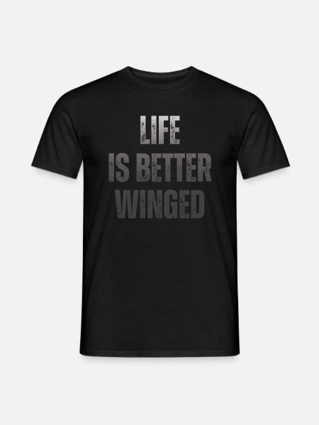 Wing Foil Wingsurf Foil Wing - T-shirt homme - noir