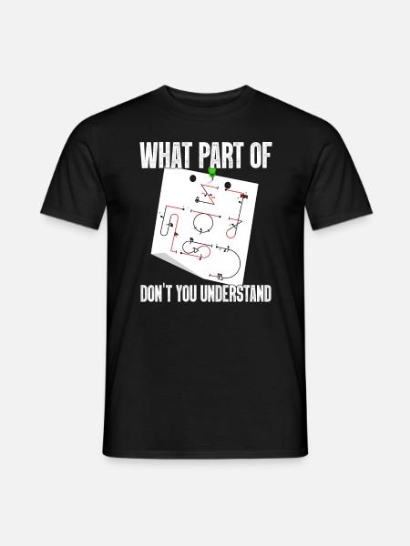 Don't you understand aerobatic Aresti figures - Men's T-Shirt - black