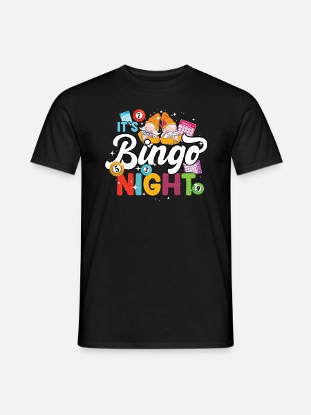 It's bingo night bingo - Men's T-Shirt - black