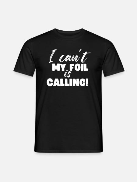 Wing Foil Wingsurfing Foil Wing - Men's T-Shirt - black