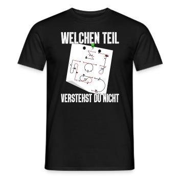 Kunstflug Aresti Figuren Rc Pilot - Männer T-Shirt - Schwarz - Vorne - AI Model Male 178 light (178cm)