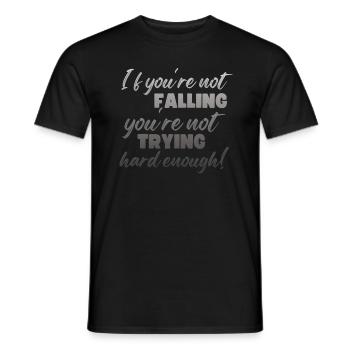 Wing Foil Wingsurf Foil Wing - T-shirt homme - noir - Devant - AI Model Male 178 light (178cm)
