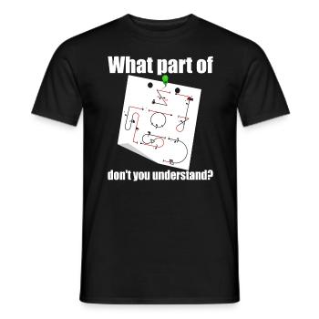 Welcher Teil Der Aresti-kunstflugfiguren - Männer T-Shirt - Schwarz - Vorne - AI Model Male 178 light (178cm)