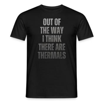 I believe there are thermal rc sailors - Men's T-Shirt - black - Front - AI Model Male 178 light (178cm)
