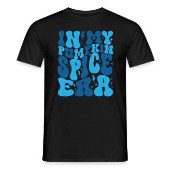 Groovy à l’époque de mes épices à la citrouille - T-shirt homme - noir - Devant - AI Model Male 178 light (178cm)