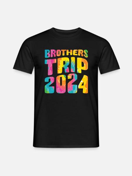 Brothers Trip 2024 - Men's T-Shirt - black