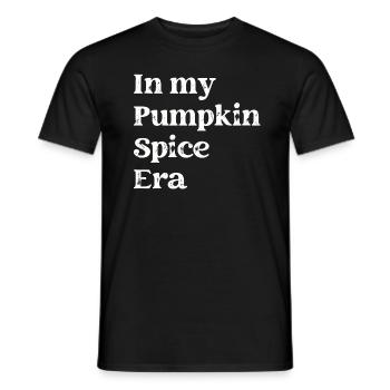 Groovy à l’époque de mes épices à la citrouille - T-shirt homme - noir - Devant - AI Model Male 178 light (178cm)