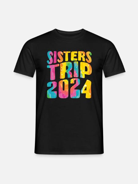 Voyage des sœurs 2024 - T-shirt homme - noir