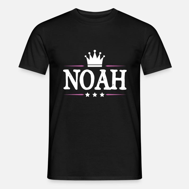 Noah - Männer T-Shirt - Schwarz
